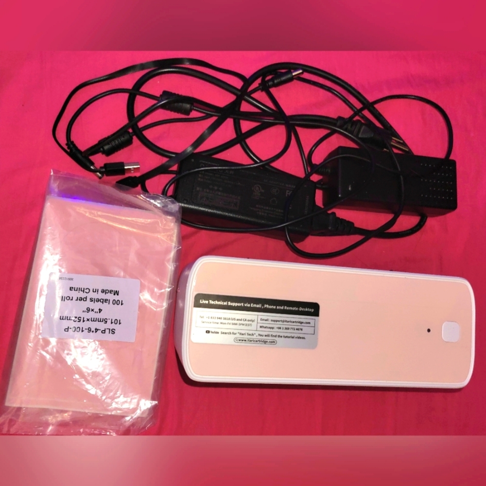 Mini Thermal Label Printer